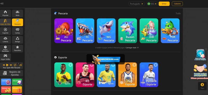 Tabela de codigos da spin